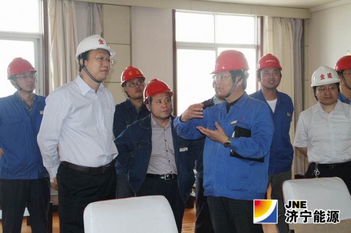 李合军到金威煤电调研指导