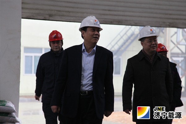 张广宇到济矿民生热能进行春节慰问