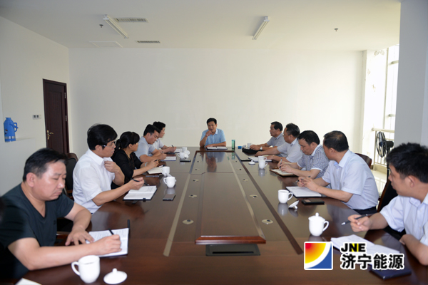 张广宇到霄云煤矿召开挂职干部谈心会