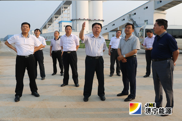 济矿物流项目政企对接会在物流公司举行