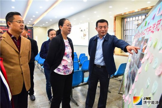 孟进、李明富到金源煤矿检查指导工作