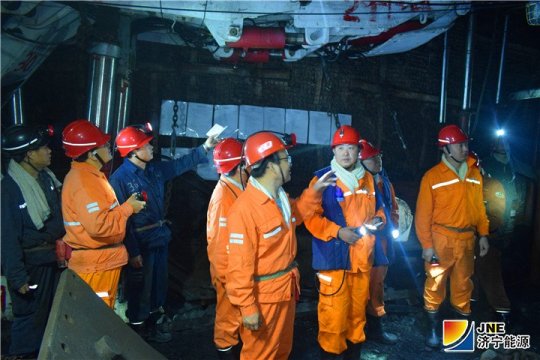 马金平到运河煤矿督导检查工作