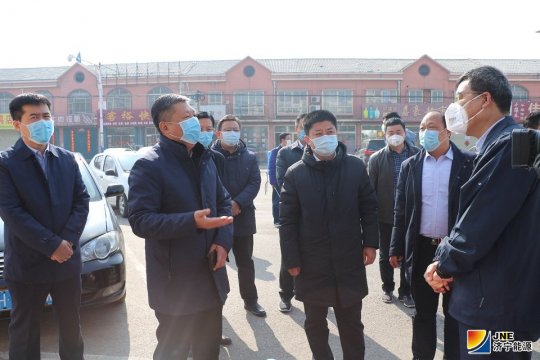 李洪文到义桥煤矿督导疫情防控及复工复产工作