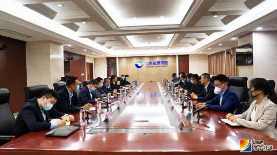 物资公司到山东能源、齐鲁交通交流学习