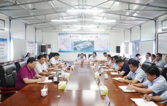 张广宇到济矿物流调研指导工作