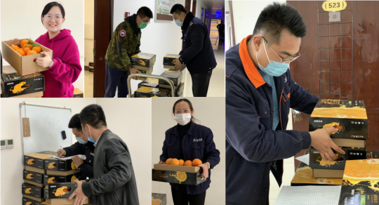 阳城煤电开展“橙”心诚意送温暖活动