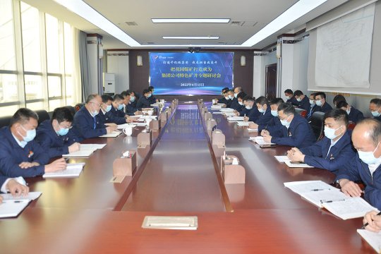 花园煤矿丨组织召开“打造集团公司特色矿井”专题研讨会