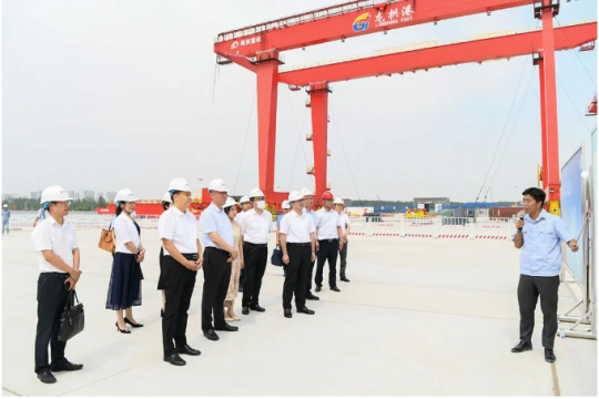 赵文和带领多家金融机构到济宁能源考察调研