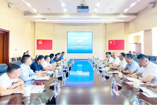 张广宇带队到陕蒙重点企业洽谈业务合作