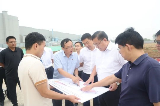 远义彬到精密制造产业园督导检查